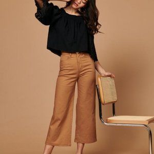 Whimsy and Row Flora Pants in Tan